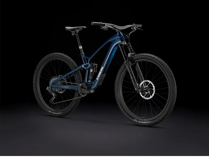 Trek Fuel EXE 9.9 XX1 AXS Electric Mountain Bike in Mulsanne Blue-9